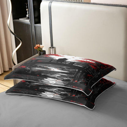Japanisches Samurai Bettwäsche-Set 135x200 Baumwolle