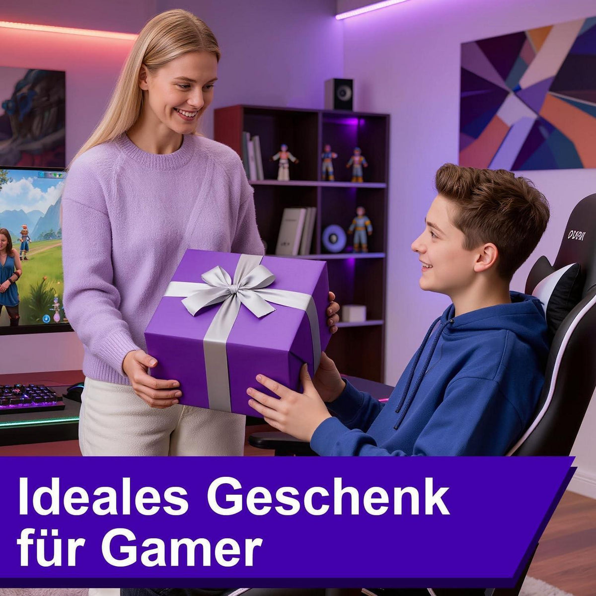 Gaming Teppich Controller Design – Rutschfest & Weich 80x120cm