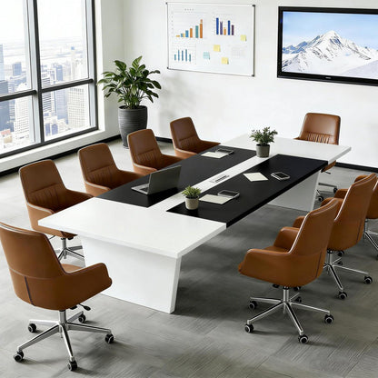 Moderner Konferenztisch 200x100cm – Stabiler Besprechungstisch für Büro
