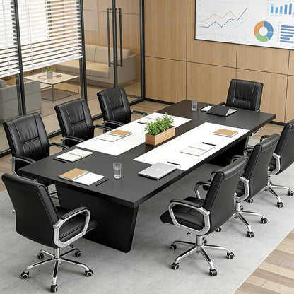 Konferenztisch Büro 200x100cm – Moderner Besprechungstisch für Teamarbeit