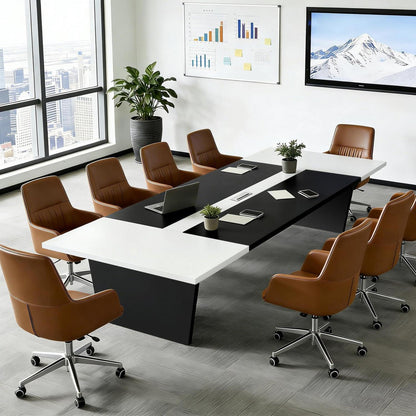 Moderner Konferenztisch 180x100cm – Stabiler Besprechungstisch für Büro