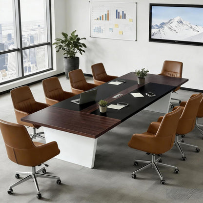 Moderner Konferenztisch 180x120cm – Stabiler Besprechungstisch für Büro