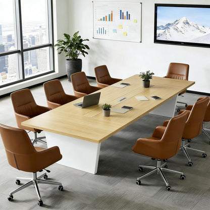 Konferenztisch 200x120cm – Moderner Besprechungstisch für Büro & Meeting