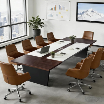 Moderner Konferenztisch 180x120cm – Stabiler Besprechungstisch für Büro