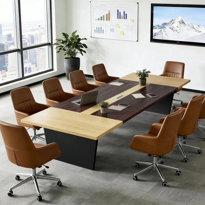 Moderner Konferenztisch 180x120cm – Stabiler Meetingtisch für Büro
