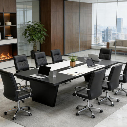 Moderner Konferenztisch 180x100cm – Stabiler Besprechungstisch für Büro