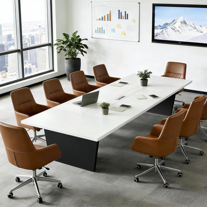 Moderner Konferenztisch 160x100cm – Stabiler Besprechungstisch für Büro