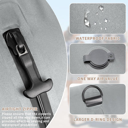 Koffer Organizer Set 4er Packwürfel & Vakuumbeutel TPU Wasserdicht