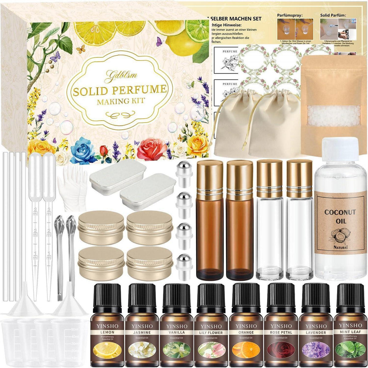 Parfüm Selber Machen Set Damen – DIY Duft Kreieren & Verschenken