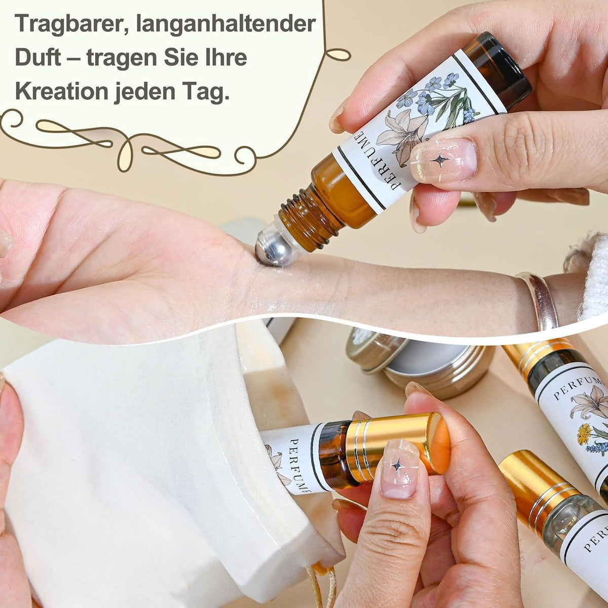 Parfüm Selber Machen Set Damen – DIY Duft Kreieren & Verschenken