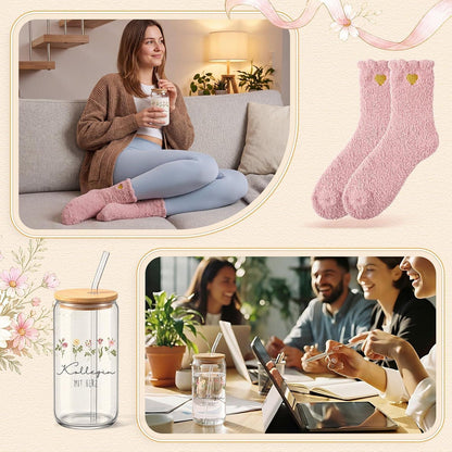 Dankeschön Geschenkset für Kollegin MIT HERZ – Abschiedsgeschenk Jobwechsel