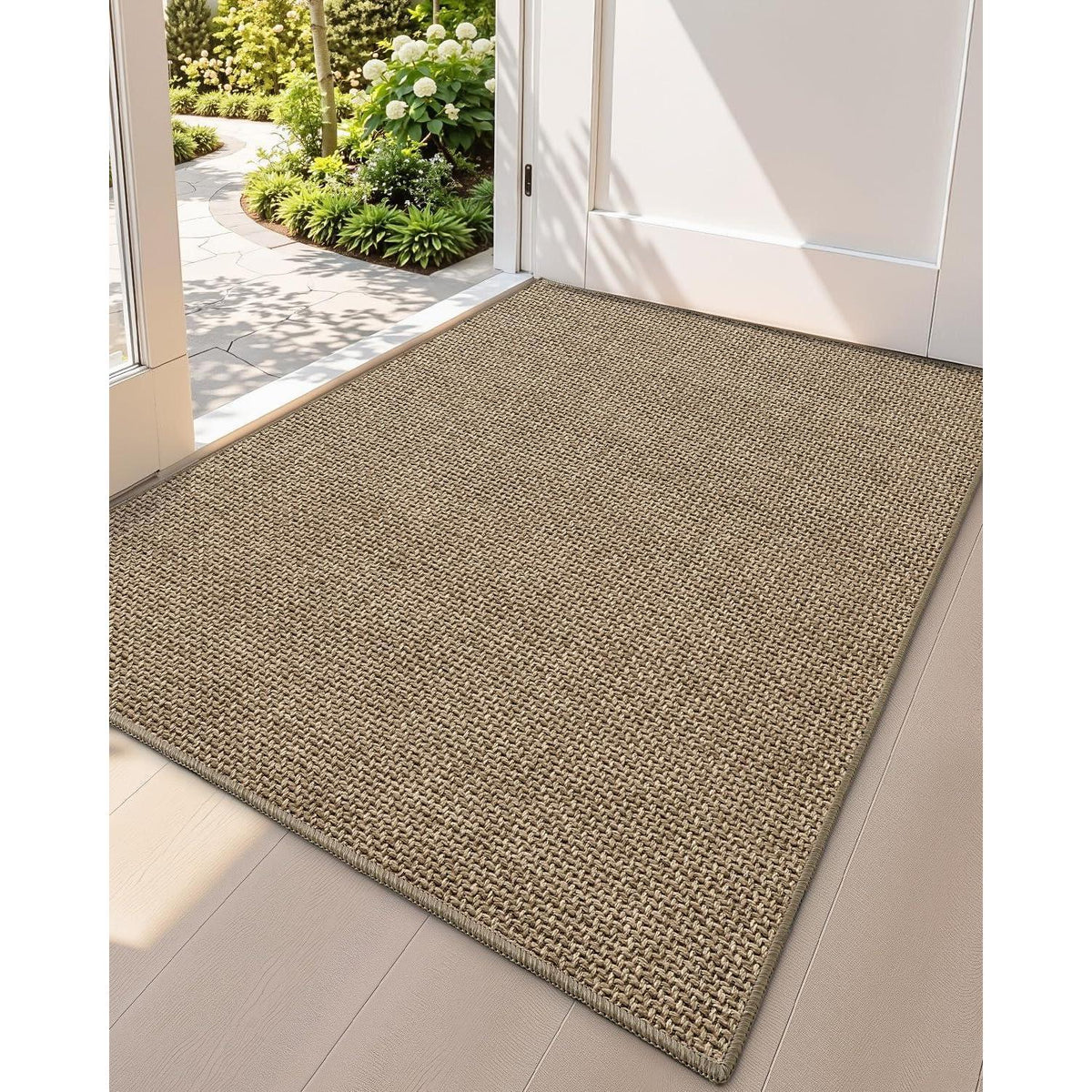 Schmutzfangmatte Innen 120x180cm Leinenfarbe – Modern & Rutschfest
