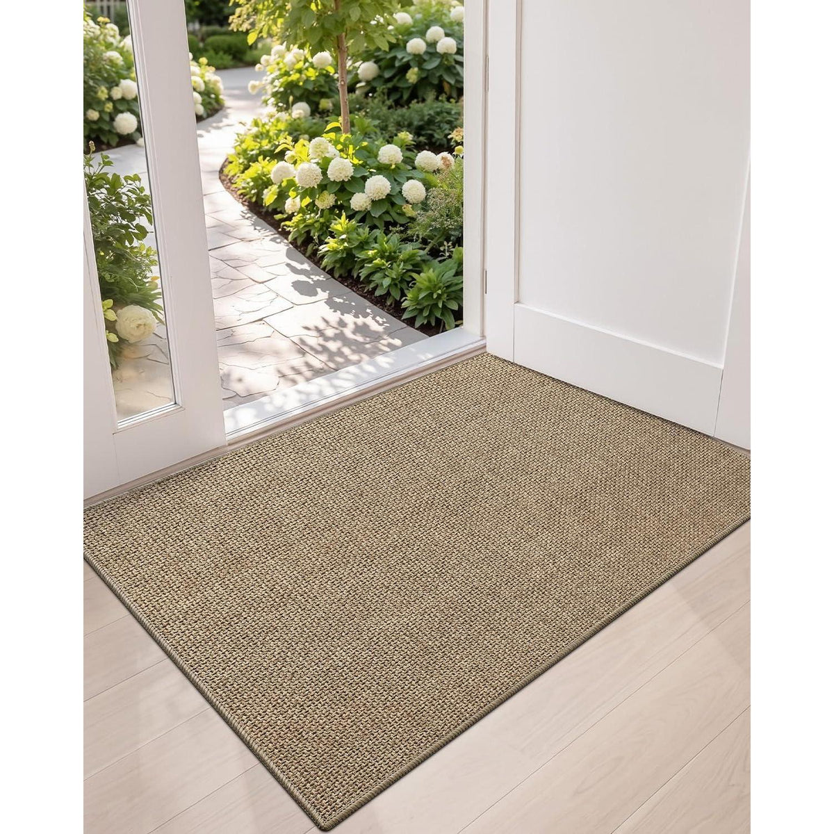 Schmutzfangmatte Innen 120x180cm Leinenfarbe – Modern & Rutschfest