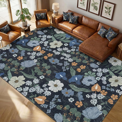 Waschbarer Boho Teppich 200x300 – Rutschfest & Kurzflor