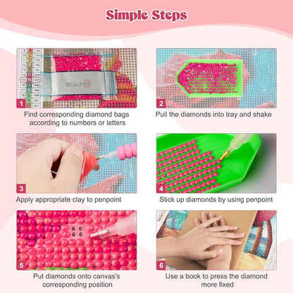 5D Diamantmalerei Dessert Bild Erwachsene DIY Set