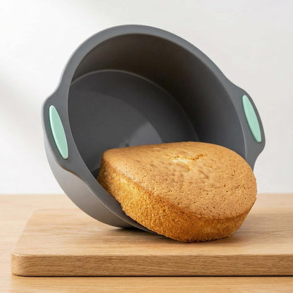 3er Set Silikon Backformen für Kuchen, Brot & Quiche