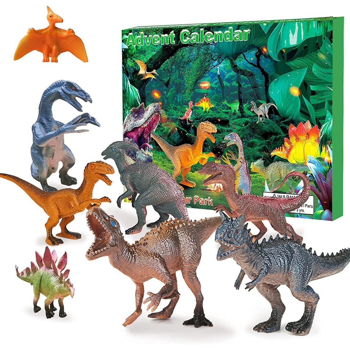 Dinosaurier Adventskalender 2026 für Kinder mit T-Rex & Co.