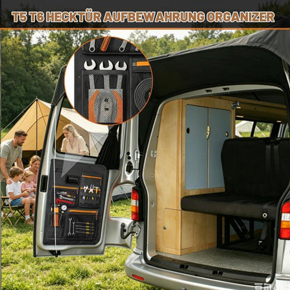 VW T5 T6 Heckklappen Organizer | Scheunentor Tasche 2er Set