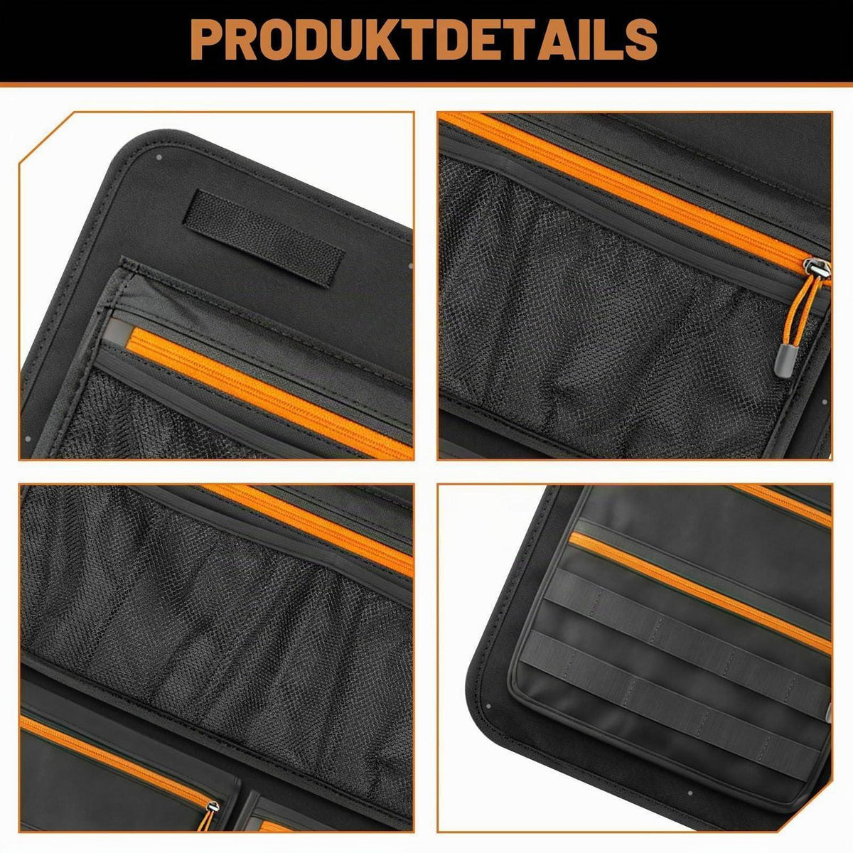 VW T5 T6 Heckklappen Organizer | Scheunentor Tasche 2er Set