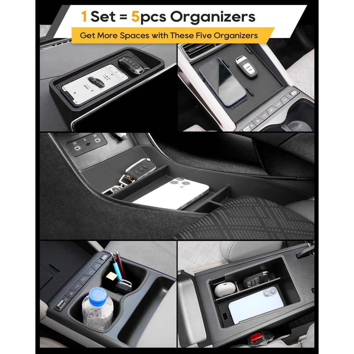 Mittelkonsolen Organizer Set für BYD Atto 2 2026