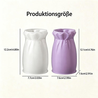 Silikonform Vase für Epoxidharz, Beton & Gips