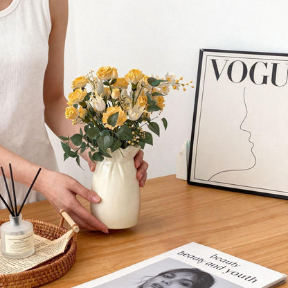 Silikonform Vase für Epoxidharz, Beton & Gips