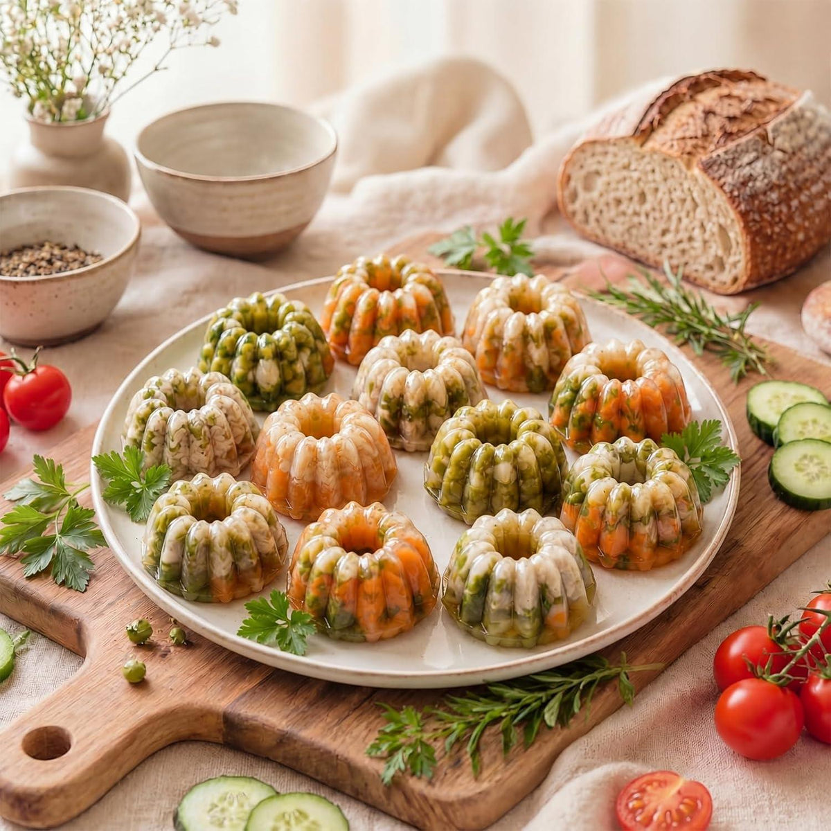 Mini Gugelhupfform Silikon 3er Set | 60 Mulden für Kuchen & Desserts