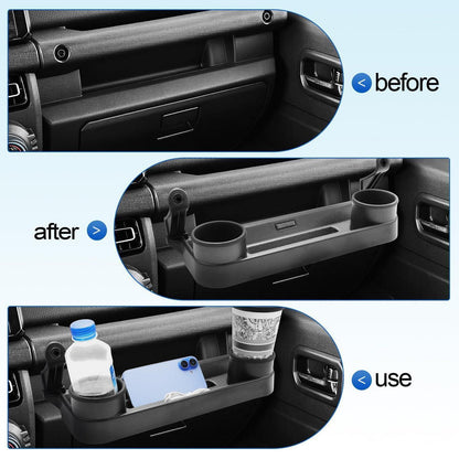 Becherhalter & Organizer für Suzuki Jimny JB64/JB74 2018-2026