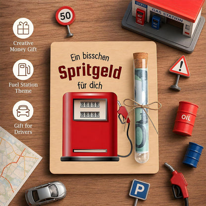 Führerschein Geschenkset mit Geld & Tankgutschein