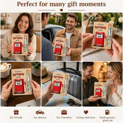 Führerschein Geschenkset mit Geld & Tankgutschein