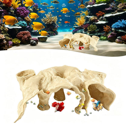 Aquarium Höhle Unterirdisch – Versteck für Garnelen & Nano-Fische
