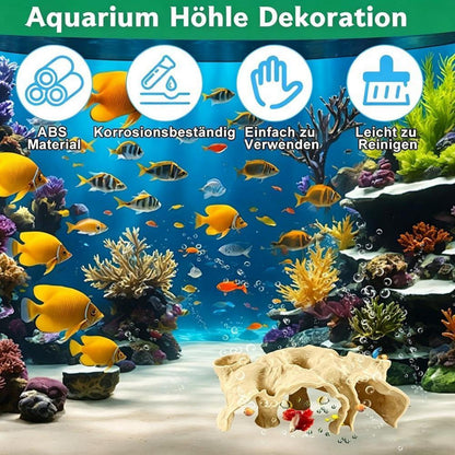 Aquarium Höhle Unterirdisch – Versteck für Garnelen & Nano-Fische