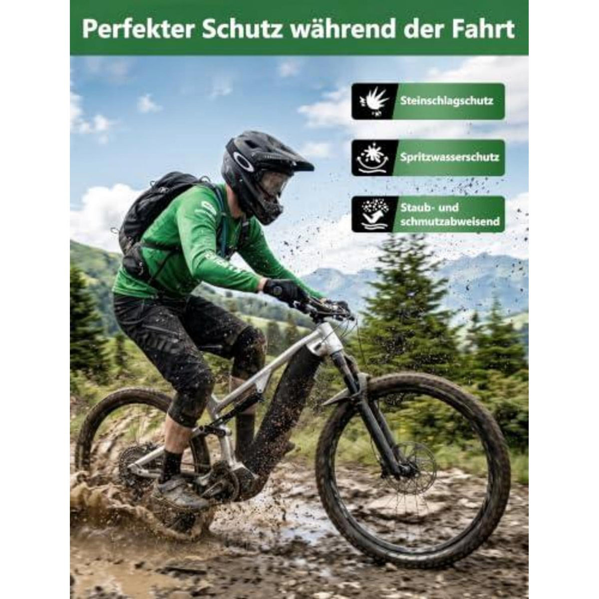 E-Bike Akku Schutzhülle 2er Pack – Wasserdicht & Kälteschutz