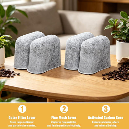 12x Aktivkohlefilter für Kaffeemaschine – Wasserfilter Kartuschen