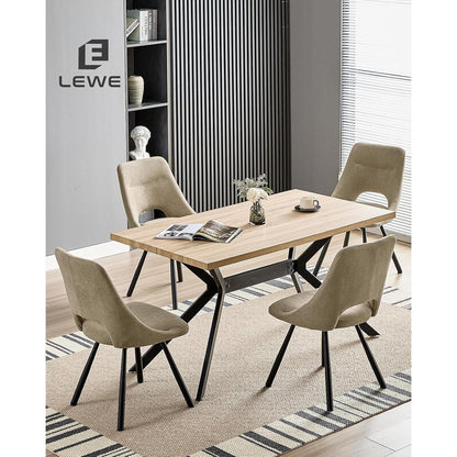 Drehbarer Esszimmerstuhl Set 4er –, Ergonomisch