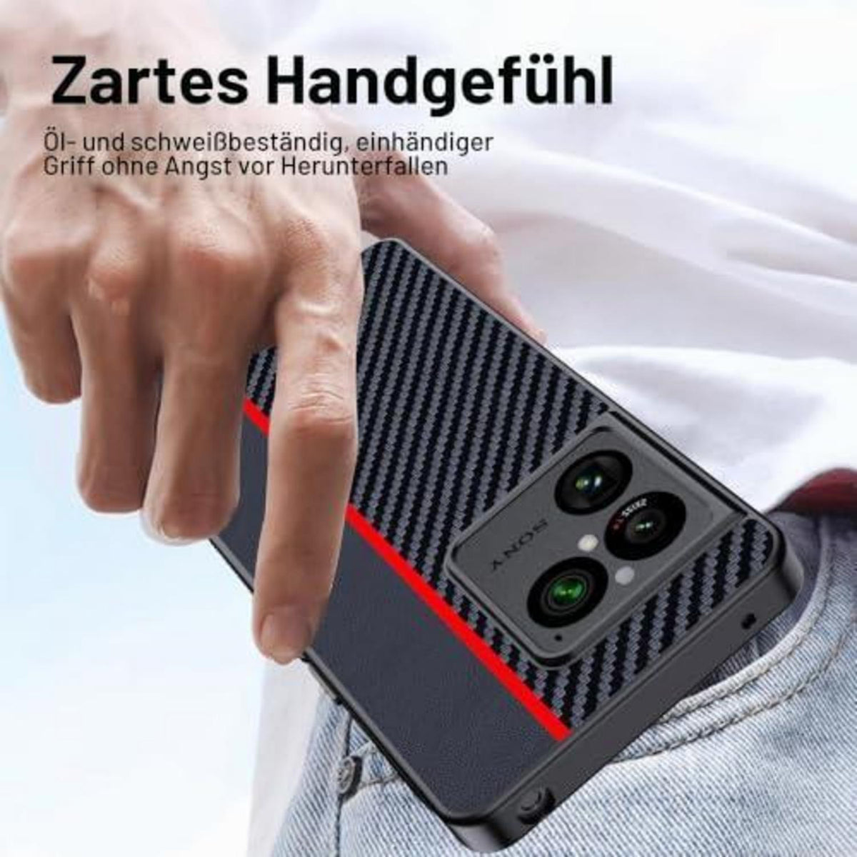 Magnetische Handyhülle für Sony Xperia 1 VIII – Stoßfest & MagSafe