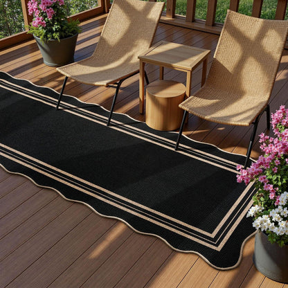 Jute-Optik Teppichläufer 80x200 cm – Rutschfest & Waschbar