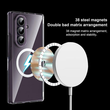 Samsung Z Fold 8 Ultra Hülle Magnetisch mit Scharnierschutz