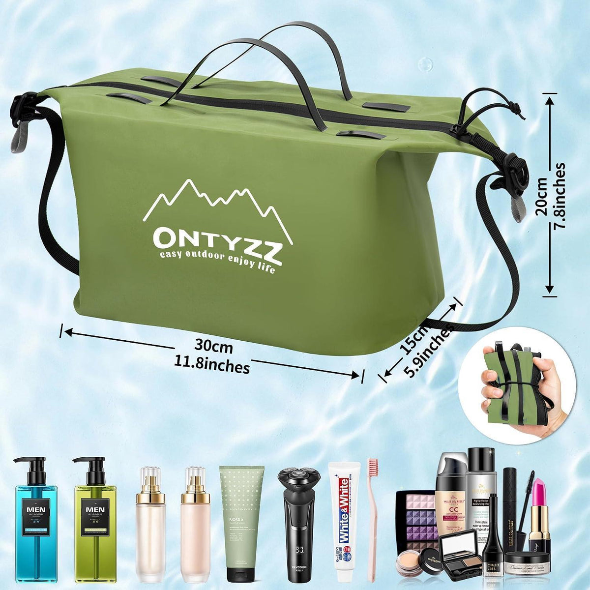 Koffer Organizer Set 5-tlg. Compression Packwürfel & Vakuumbeutel
