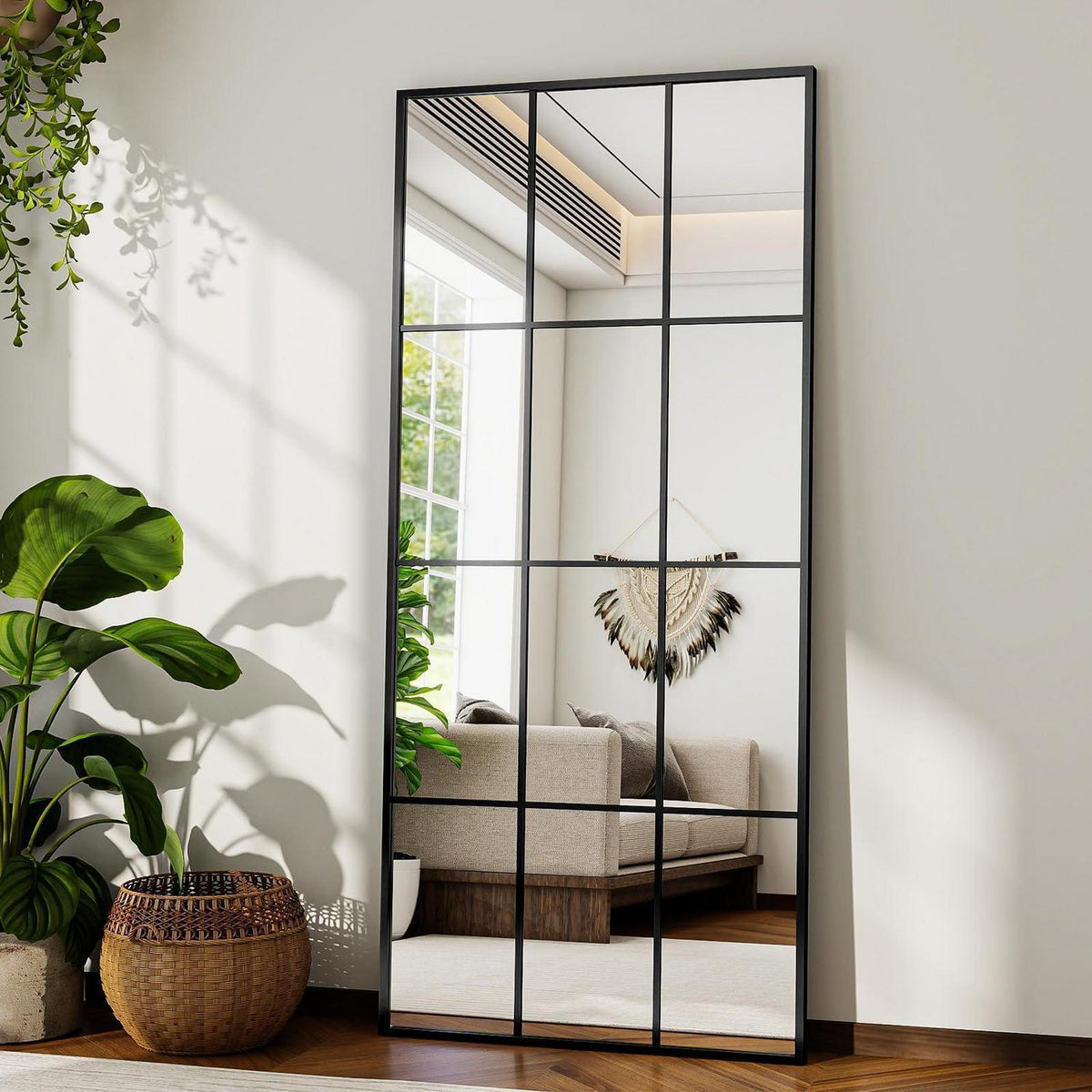 Großer Standspiegel 175x65 cm – Dekorativ & Vielseitig