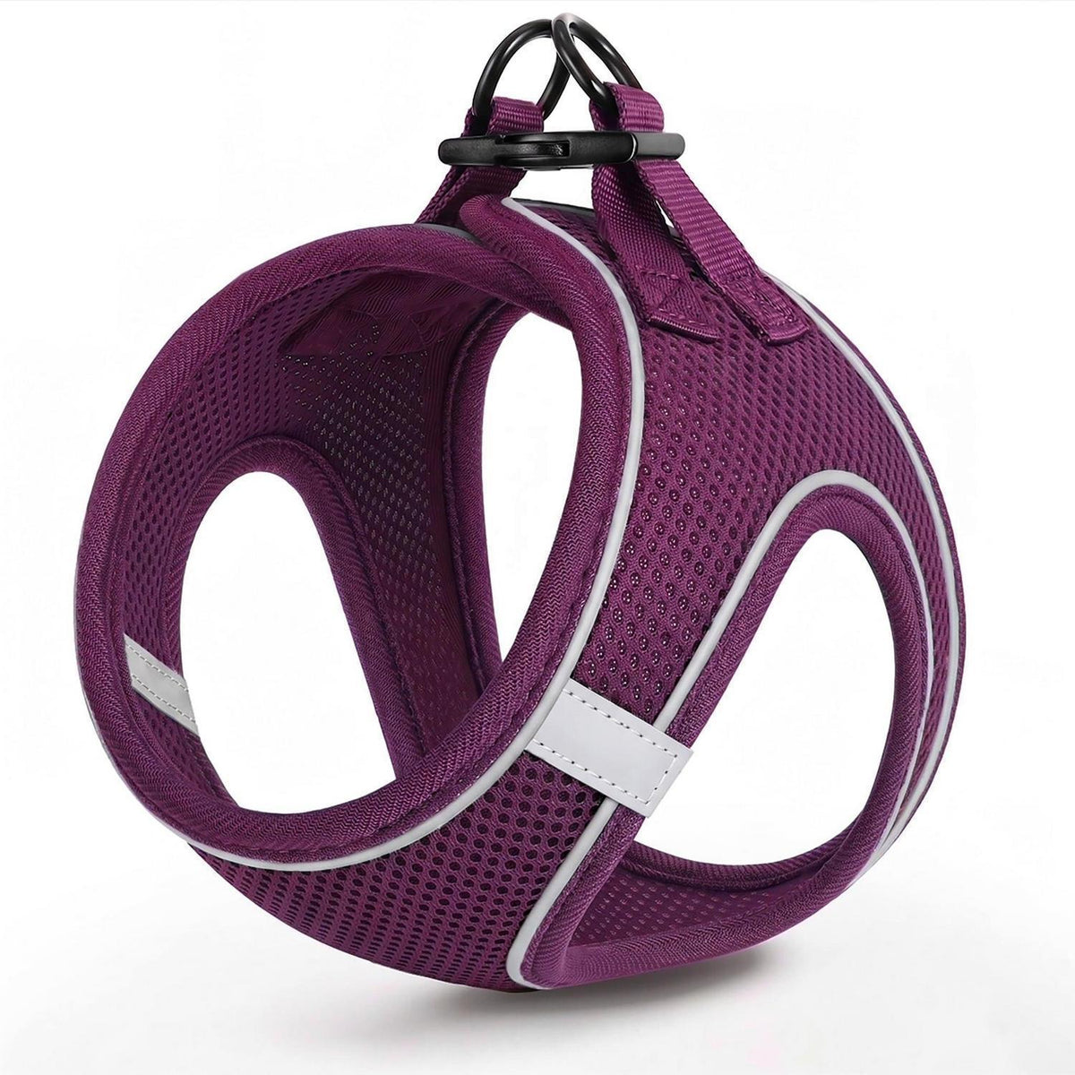 HEELE Hundegeschirr Mesh Lila – Weich & Verstellbar