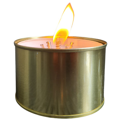 Schwabenfire Outdoorkerze in der Dose KERZABIX mit spezial Docht Campingkerze Outdoor kerze Kerzendeko geburtstagsgeschenk Handgemacht
